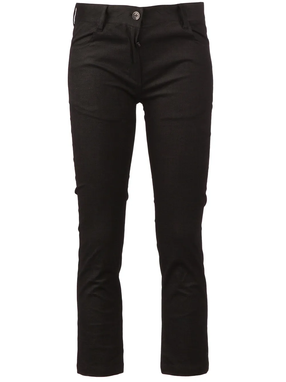 Ann Demeulemeester cropped trousers - Nero