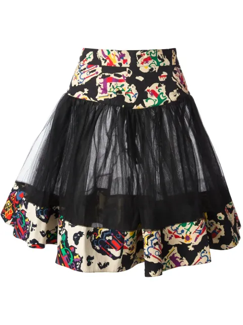 fendi tulle skirt