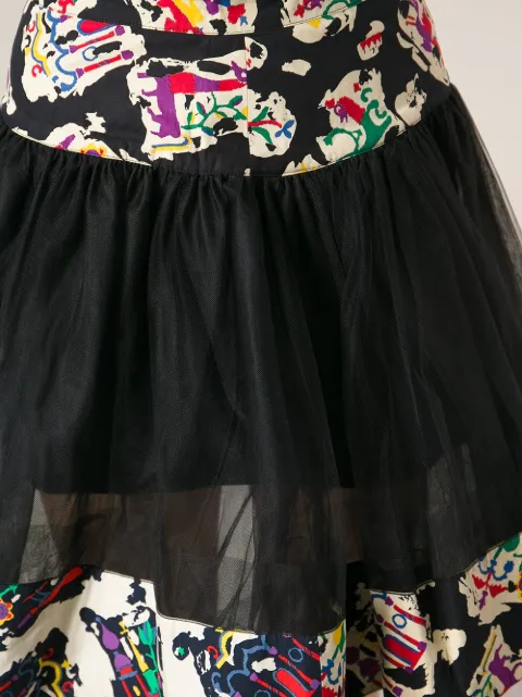 fendi tulle skirt