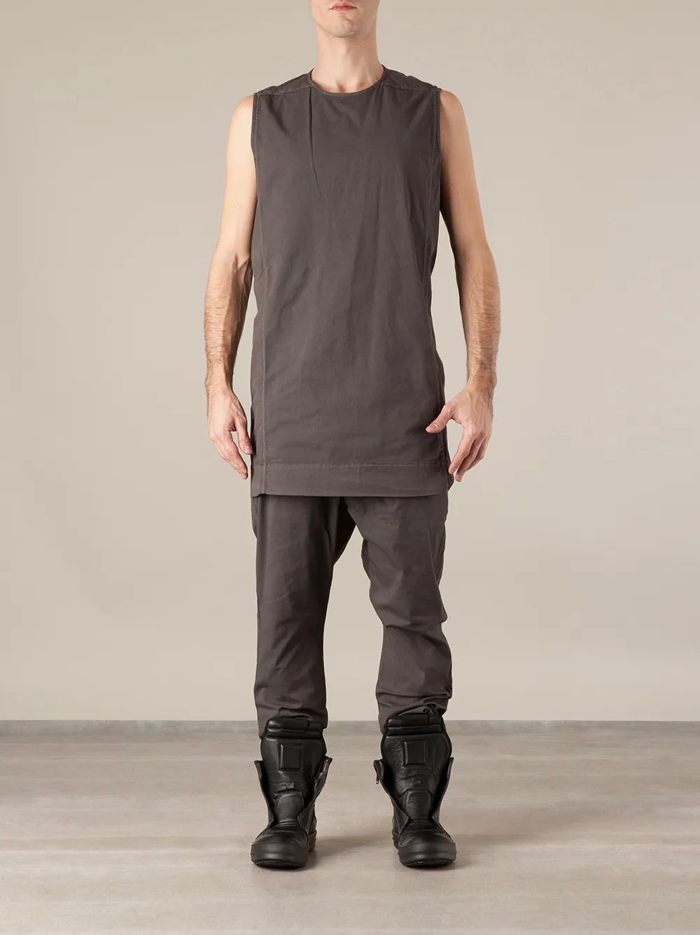 Rick Owens DRKSHDW sleeveless tabard | Playeras | Image 2
