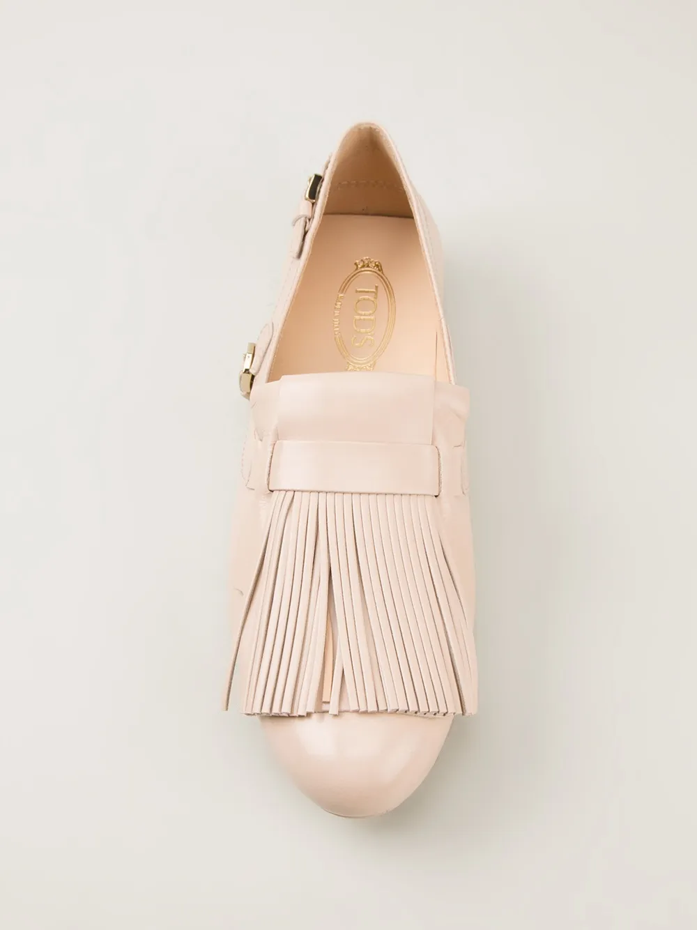 Tod's tassel loafer Beige