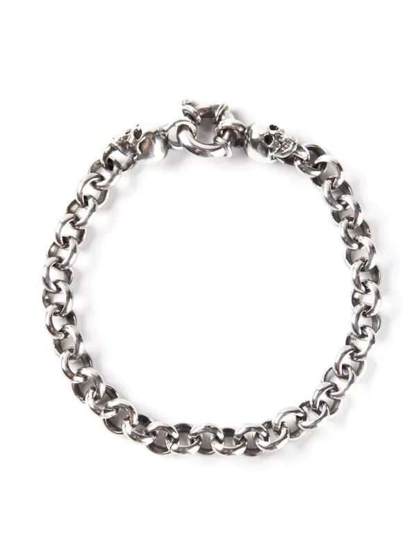 Ugo Cacciatori Skull Detail Bracelet | メタリック | FARFETCH JP Ugo Cacciatori Skull Detail Bracelet | メタリック | FARFETCH JP
