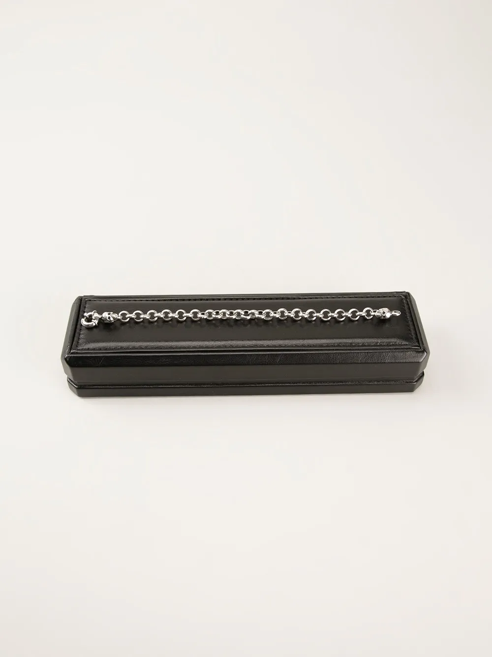 Ugo Cacciatori Skull Detail Bracelet In Metallic