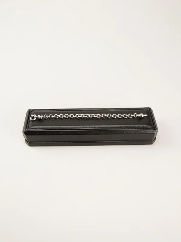 Ugo Cacciatori Skull Detail Bracelet | メタリック | FARFETCH JP