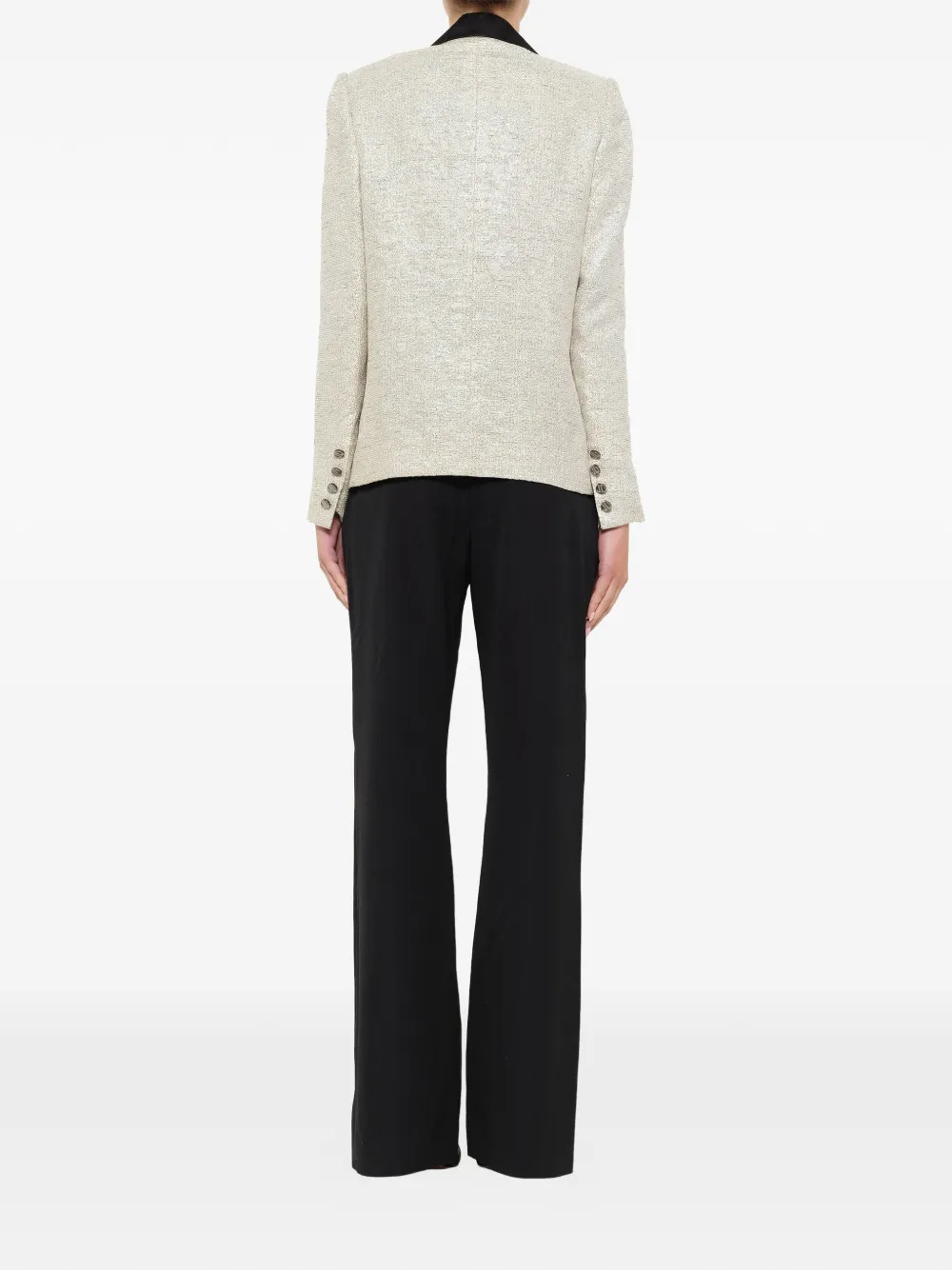 Lanvin Tuxedo Blazer   Schwarz 