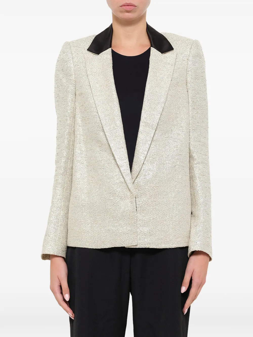 Lanvin tuxedo blazer - Nero