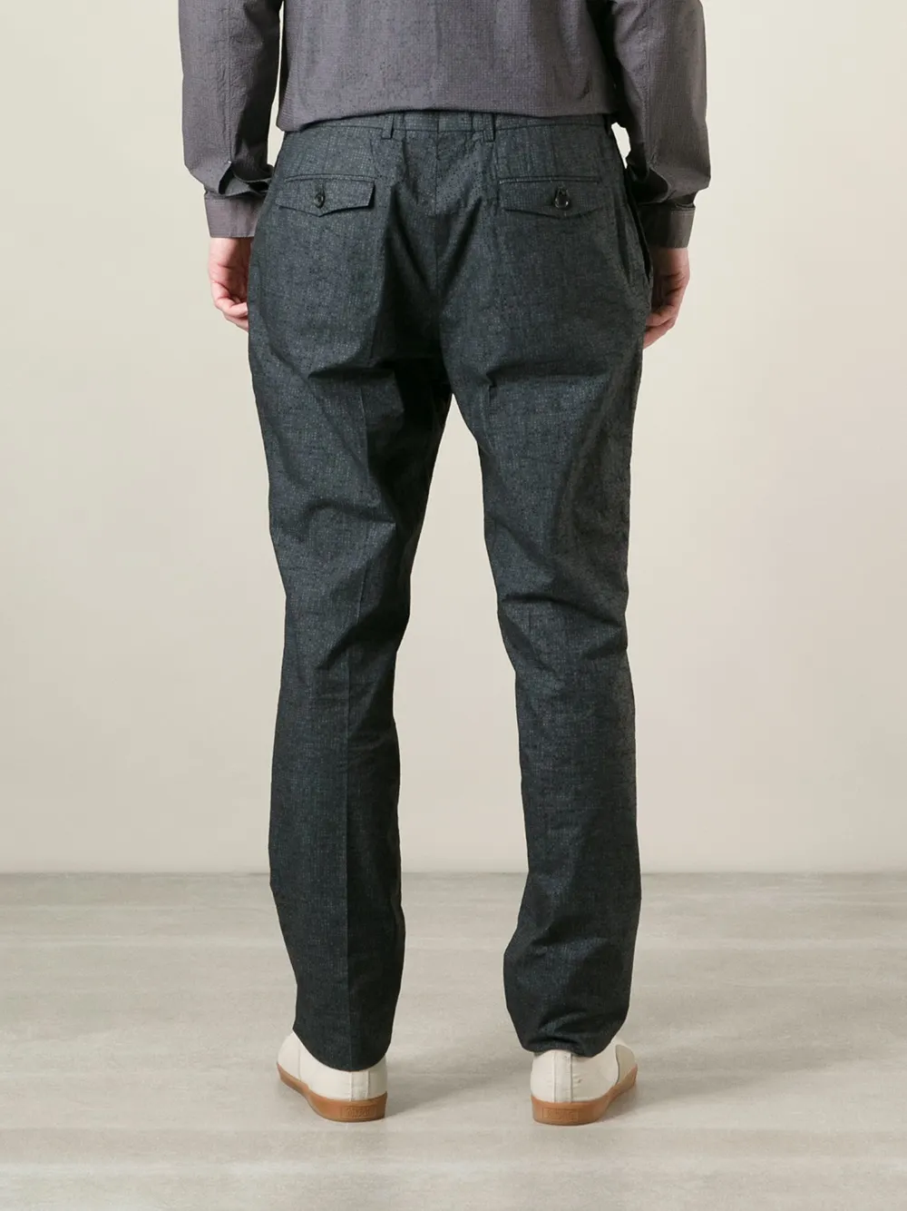 Nicolas Andreas Taralis Tailored Trouser In Gray