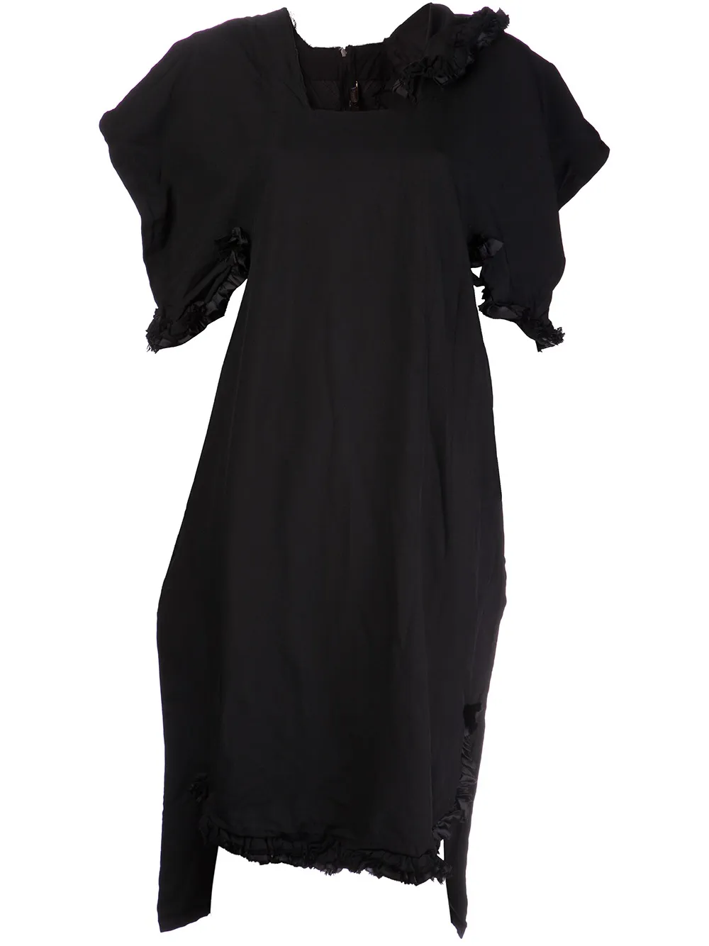 Comme Des Garçons ruffle trimmed dress