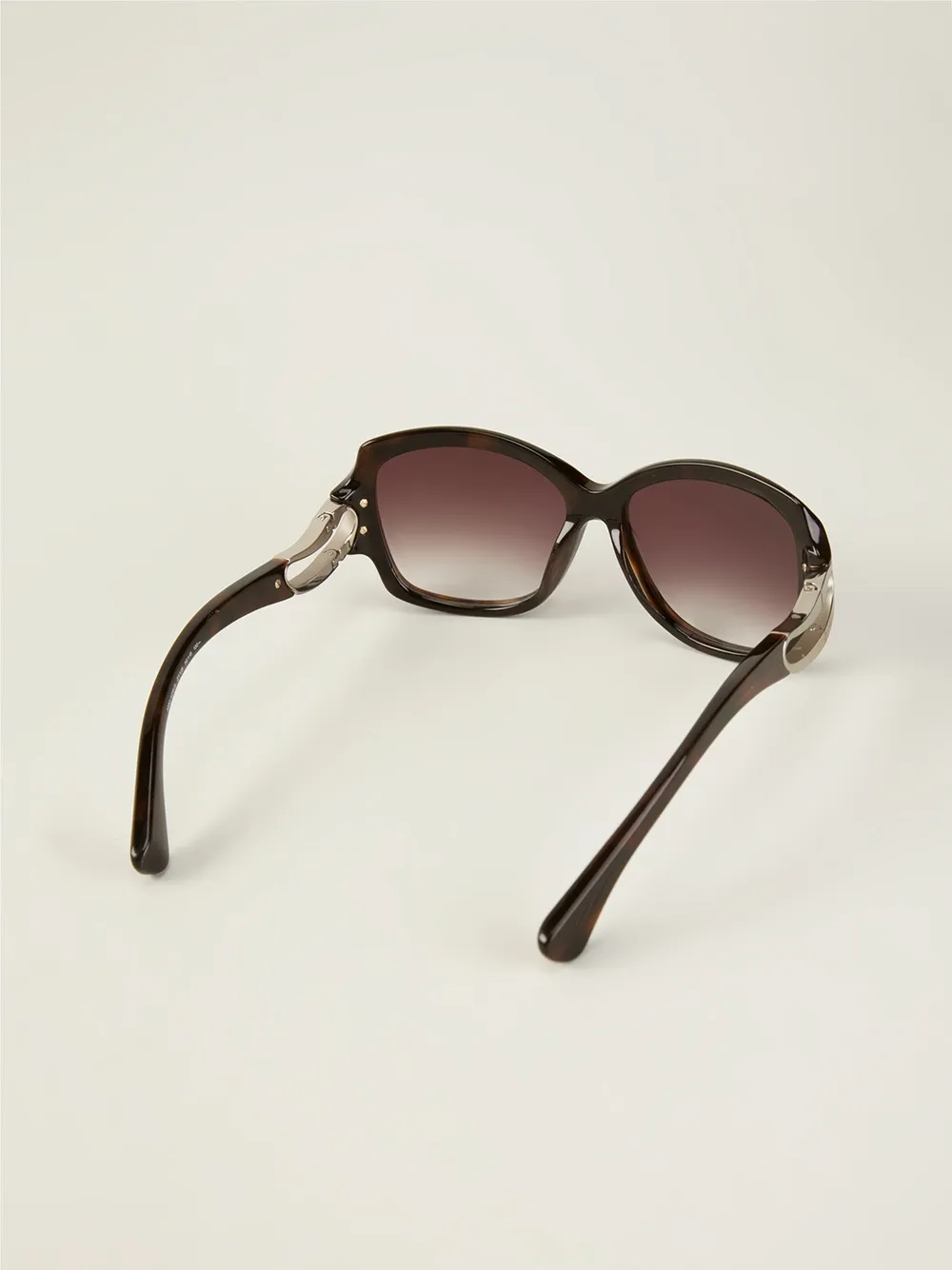 Alexander McQueen Eyewear cat eye sunglasses Zwart