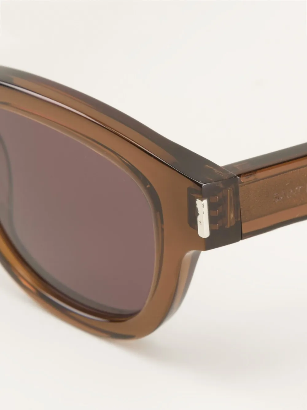  Alexander Mcqueen Eyewear Transparent Sunglasses   Braun 