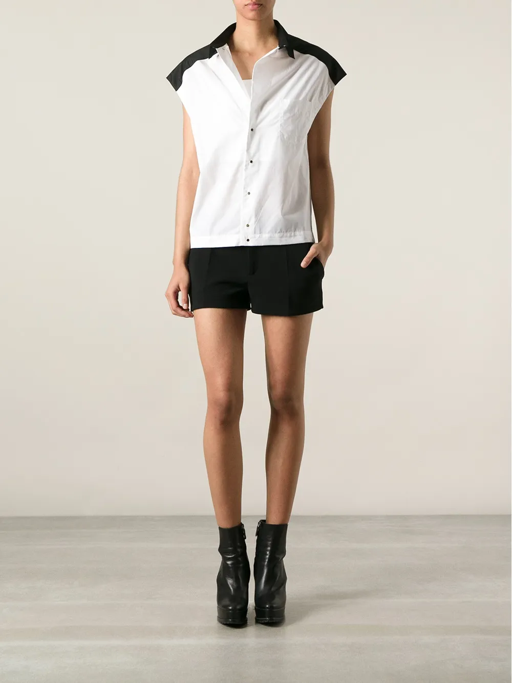 Golden Goose monochrome shirt - Wit