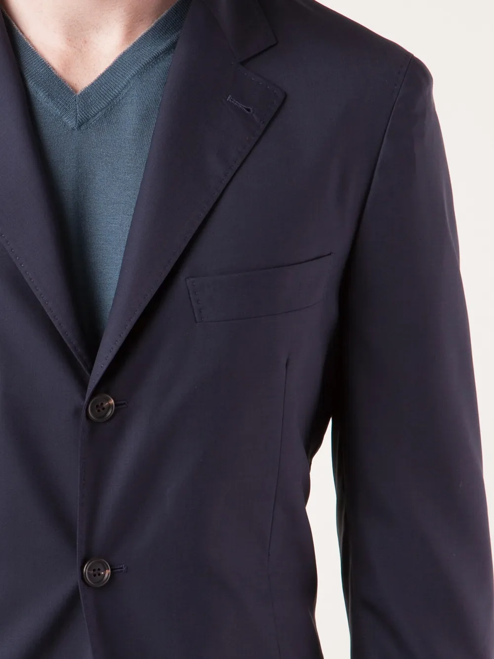 Brunello Cucinelli reisjasje Blauw
