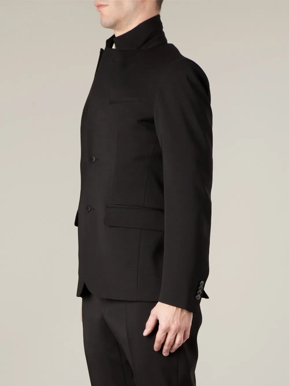 Leclaireur two button blazer Zwart