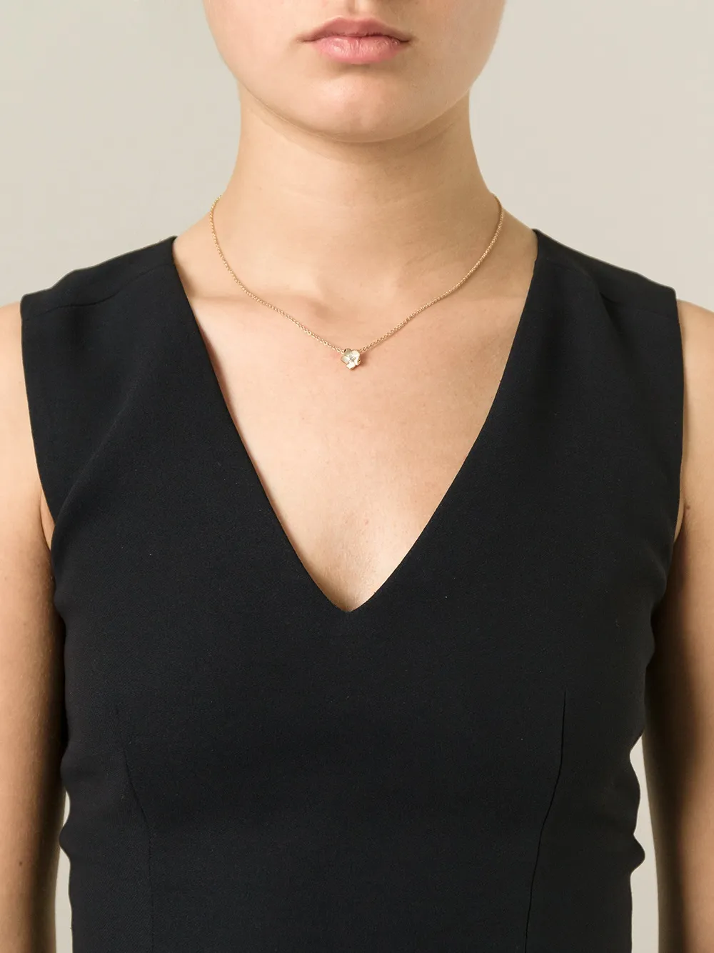 Shaun Leane 'Cherry Blossom' topaz necklace - Metallic