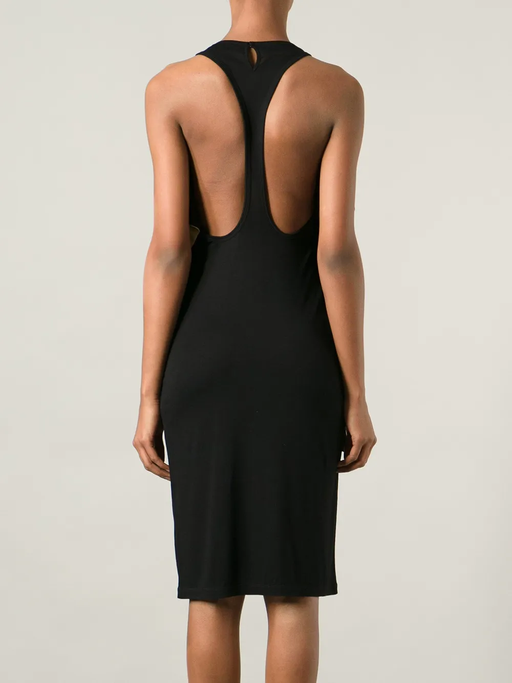 Givenchy mask graphic dress Zwart