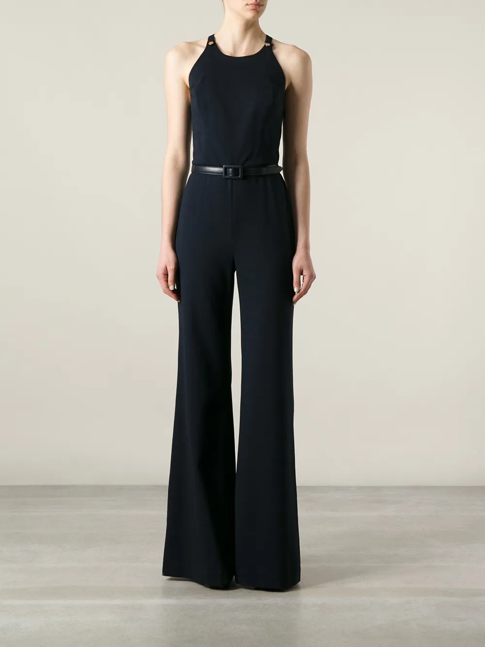Ralph Lauren Collection belted jumpsuit - Blauw