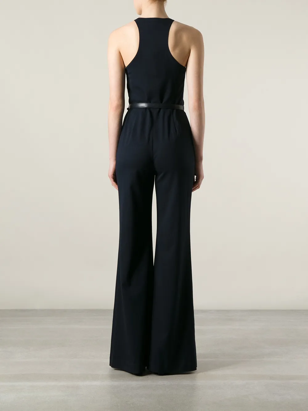 Ralph Lauren Belted Jumpsuit In Multi