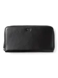 Ferragamo zipped continental wallet - Black