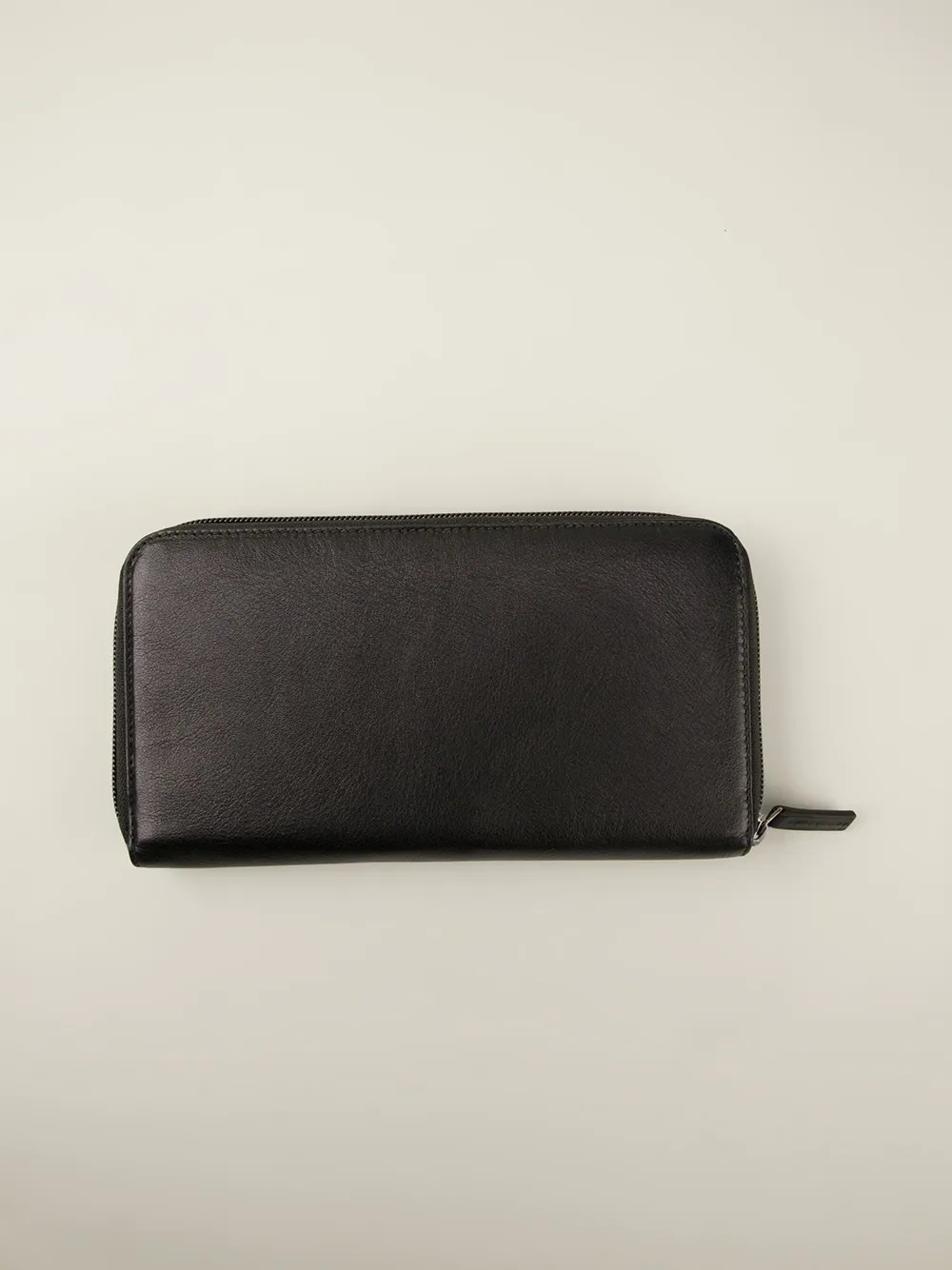 Ferragamo zipped continental wallet - Zwart
