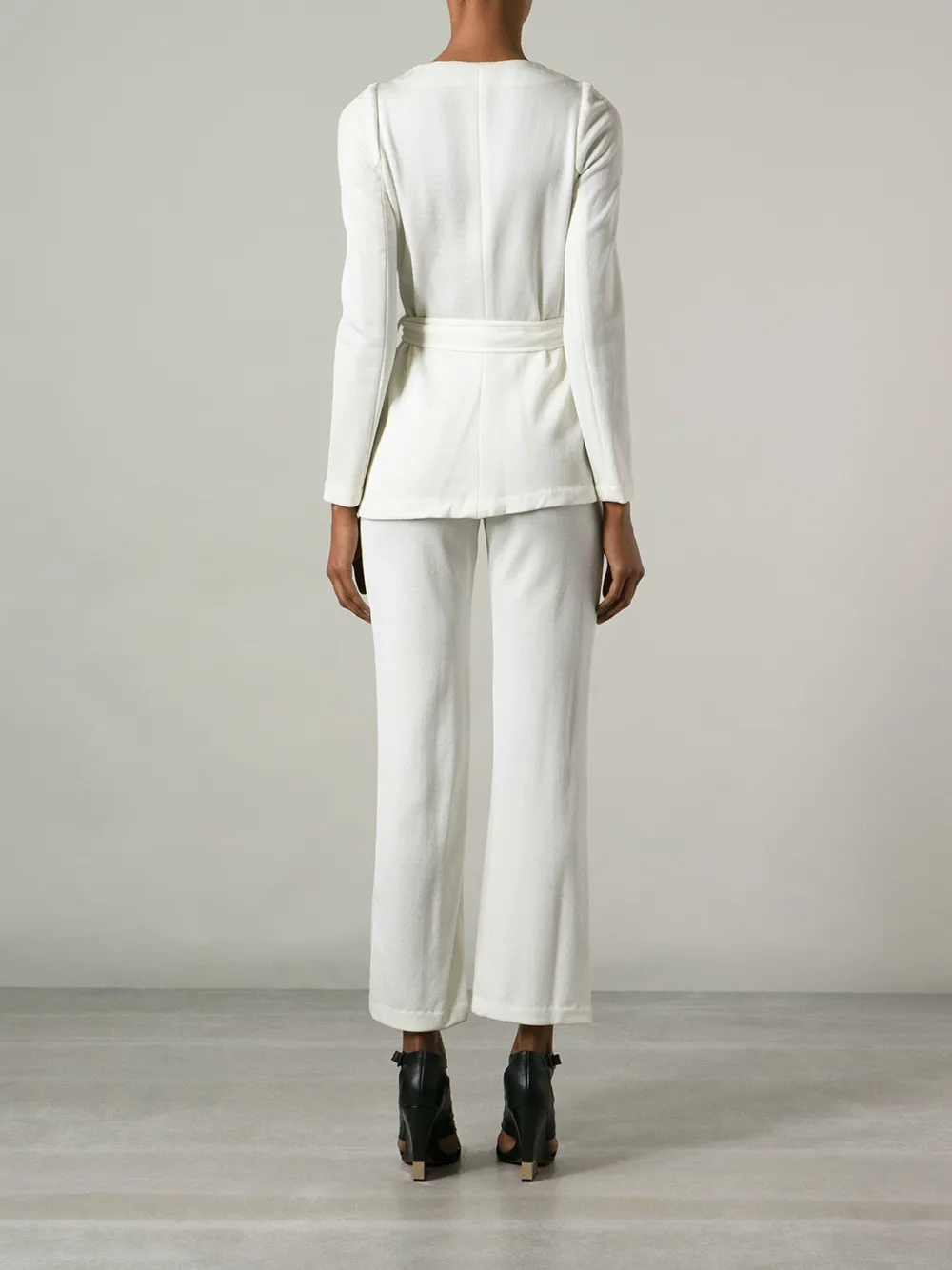 Biba Vintage Belted Trouser Suit Farfetch