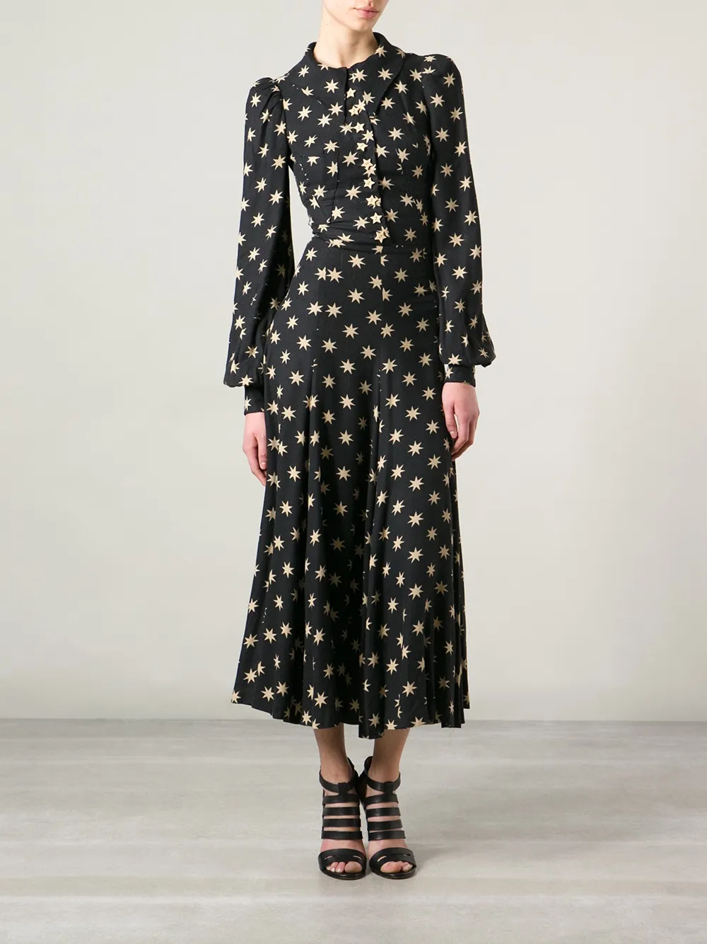 star print maxi