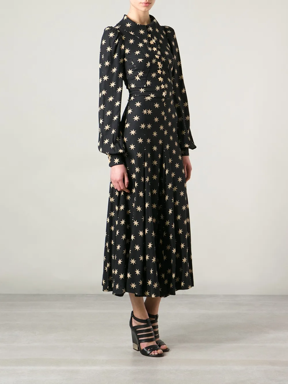 star print maxi