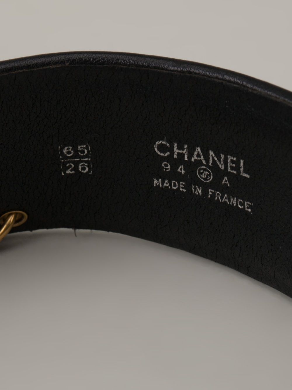 CHANEL quilted holster belt Women