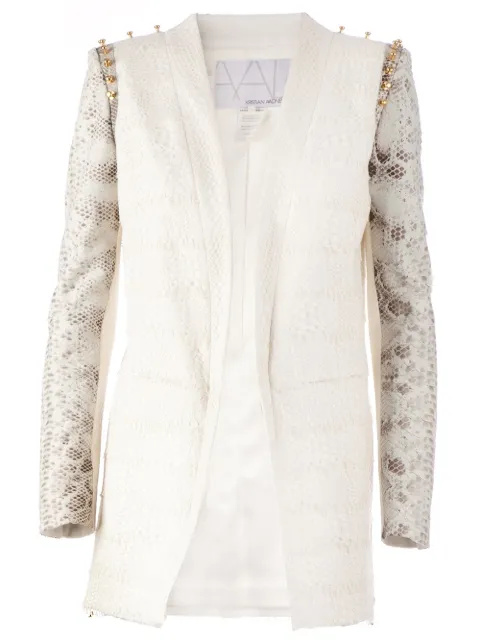 Kristian Aadnevik embroidered blazer
