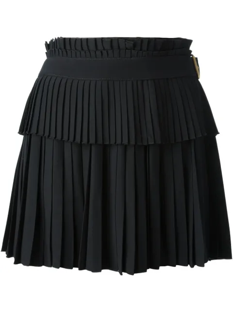 Alexander McQueen — belted kilt skirt