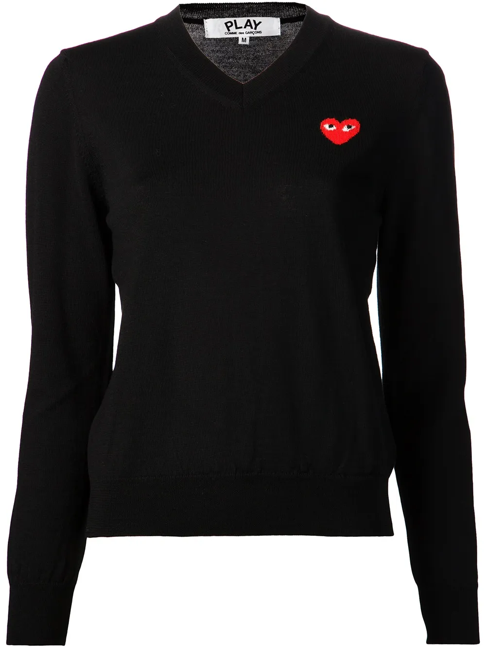 

Comme Des Garçons Play pullover sweater - Negro