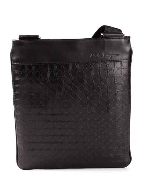 Ferragamo logo embossed shoulder bag