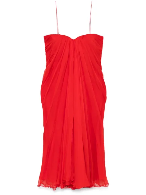Alexander McQueen strapless dress