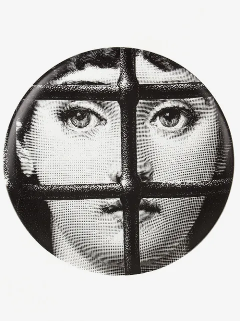 Fornasetti assiette imprimée