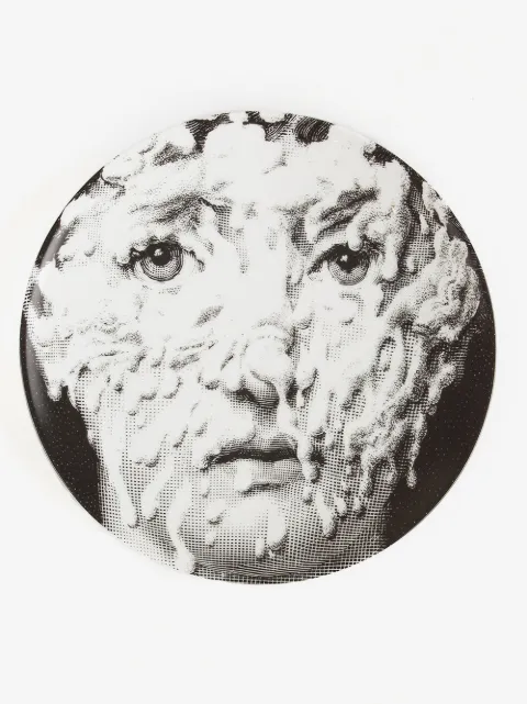 Fornasetti assiette imprimée