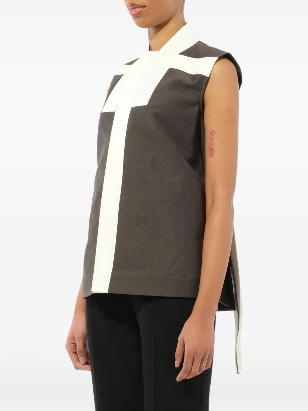  Rick Owens 'brion' Short Jacket   Grau 
