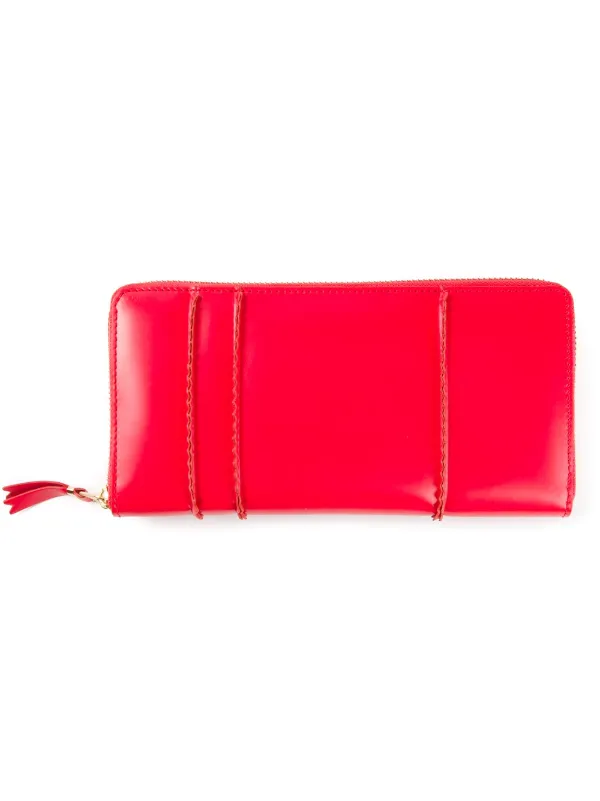 Comme Des Garcons Wallet Raised Spike Continental Wallet Farfetch