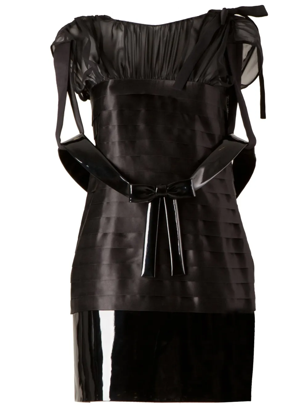 Undercover oversized dres Zwart