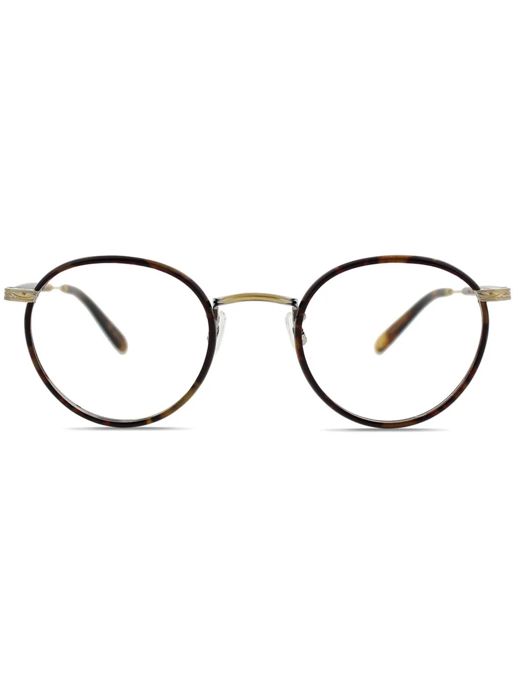 Garrett Leight lunettes de vue "Wilson" - Marron