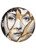 Fornasetti printed plate - Black