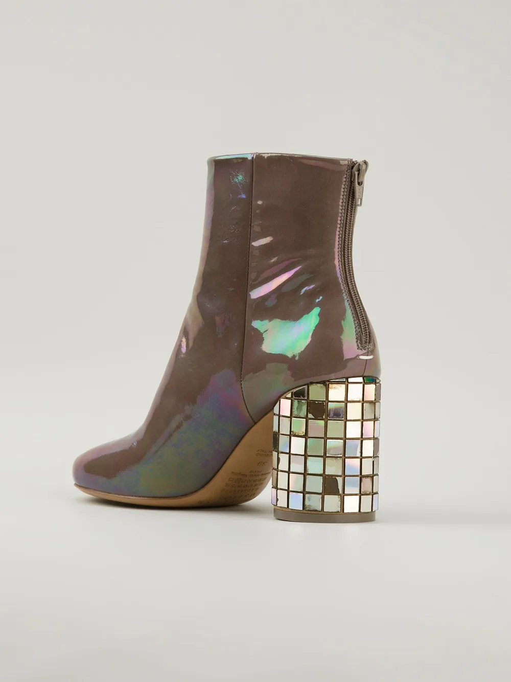 maison margiela holographic boots