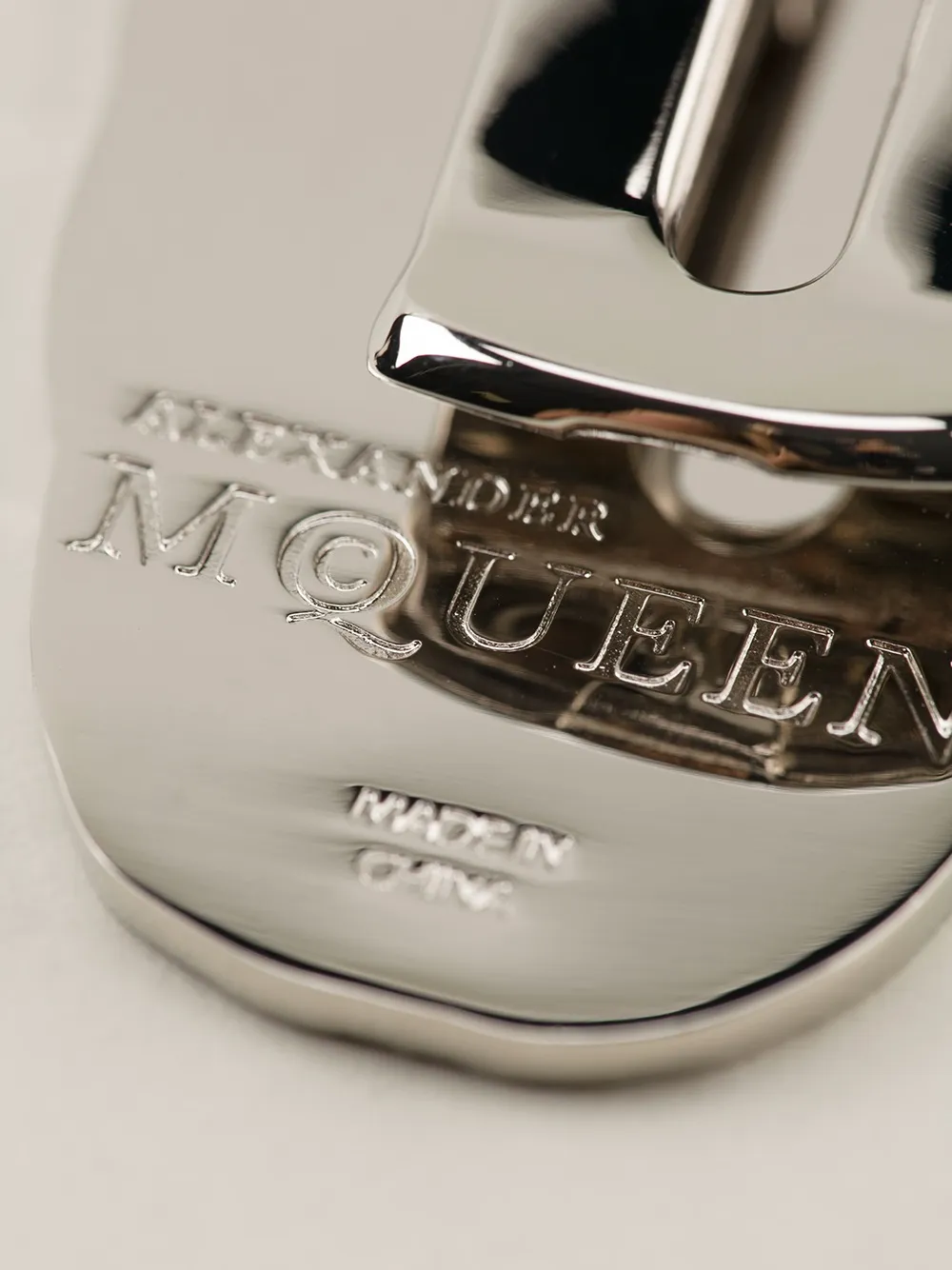 фото Alexander mcqueen зажим для денег