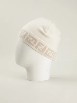 Fendi bonnet à imprimé monogrammé