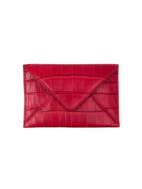 L'Eclaireur Made By aligator leather card holder