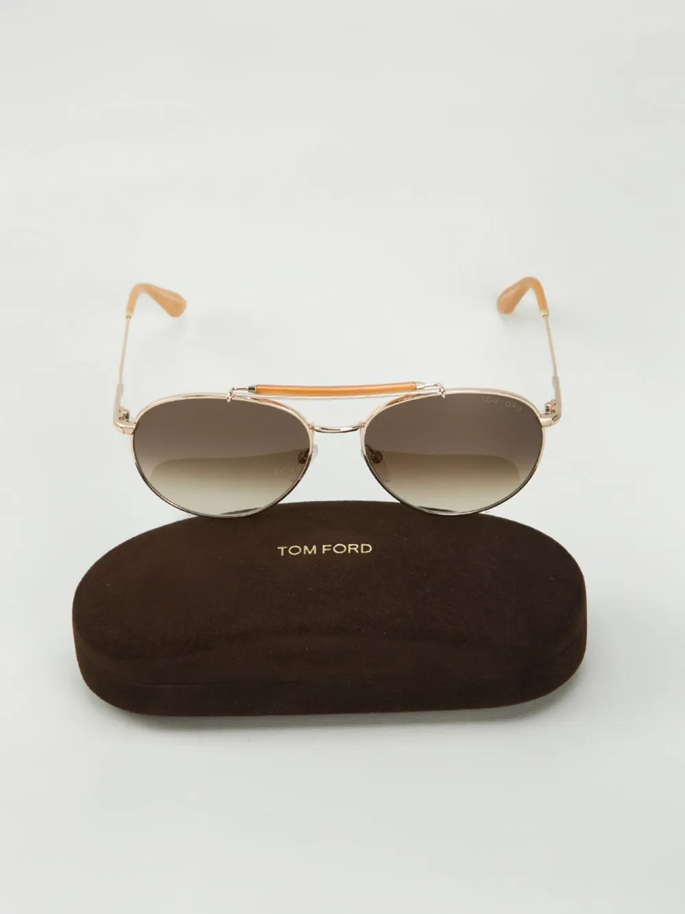 TOM FORD 'Colin' sunglasses Metallic