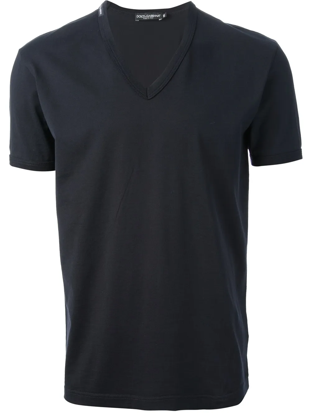 

Dolce & Gabbana playera con cuello en V - Azul