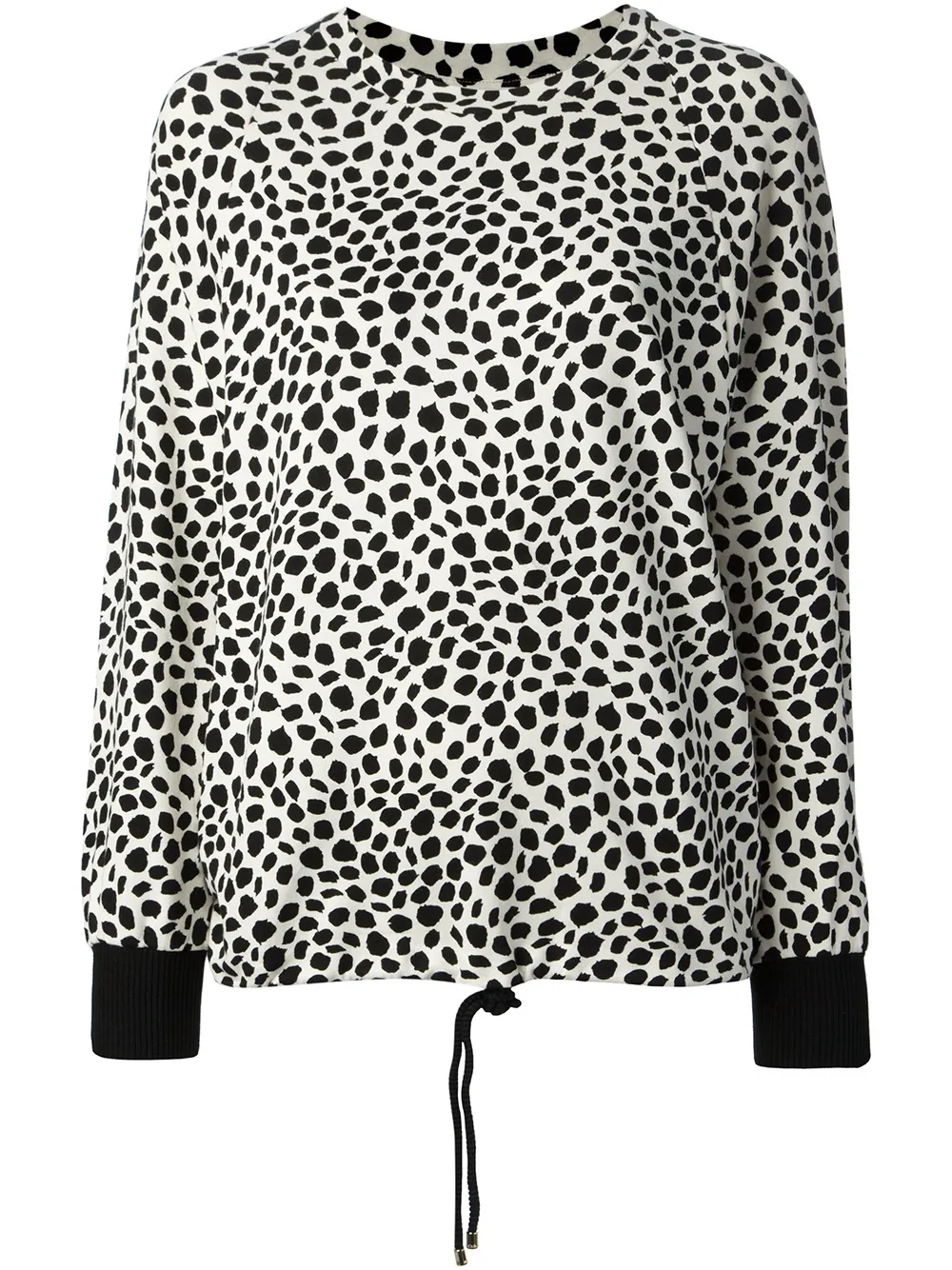 Chloé animal print sweatshirt Wit