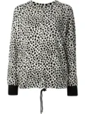 Chloé animal print sweatshirt - White