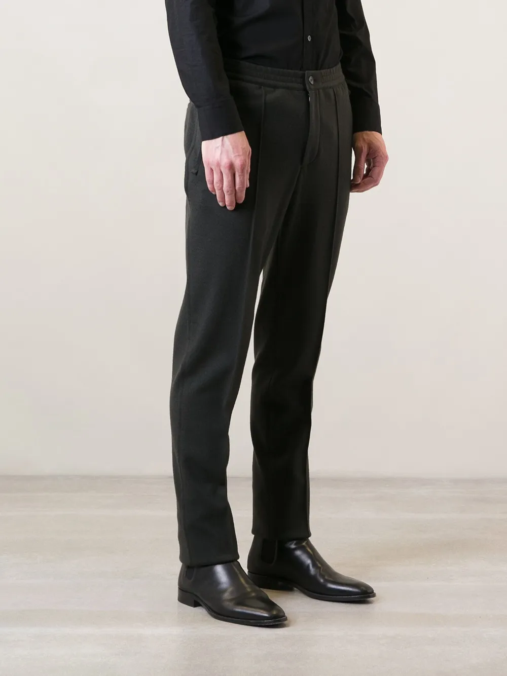  Lanvin Straight Leg Trousers   Grau 