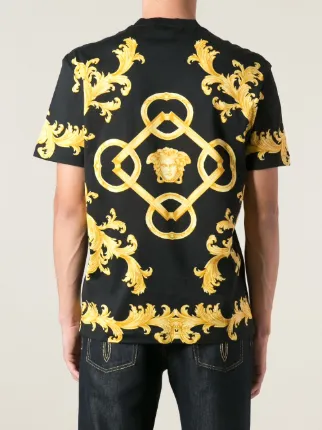 tee shirt versace baroque tee shirt versace baroque