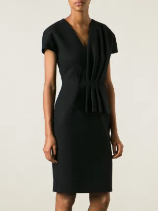 fendi wrap dress